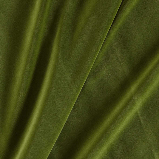 ZOFFANY Zoffany Cotton Velvet Fabric Plains , Textures Evergreen   - ZREV333303