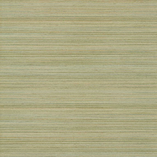 ZOFFANY Spun Silk Wallpaper Stripes Antique Olivine  Gravure Wide Width Vinyl - ZRHW312898