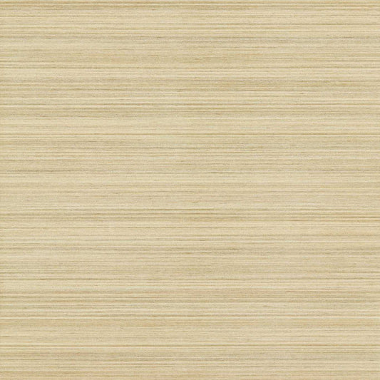 ZOFFANY Spun Silk Wallpaper Stripes Pale Gold  Gravure Wide Width Vinyl - ZRHW312900