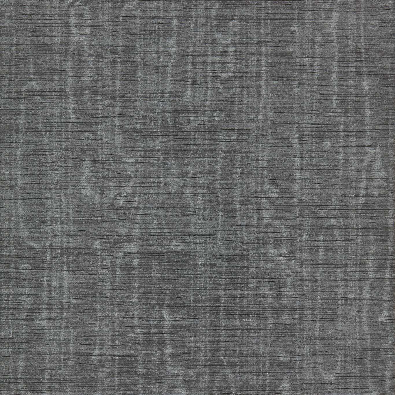 ZOFFANY Watered Silk  Wallpaper Plains , Textures Bone Black  Gravure Wide Width Vinyl - ZRHW312911