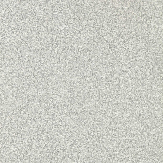 ZOFFANY Mosaic Wallpaper Plains , Textures Taylors Grey  Gravure Wide Width Vinyl - ZRHW312925