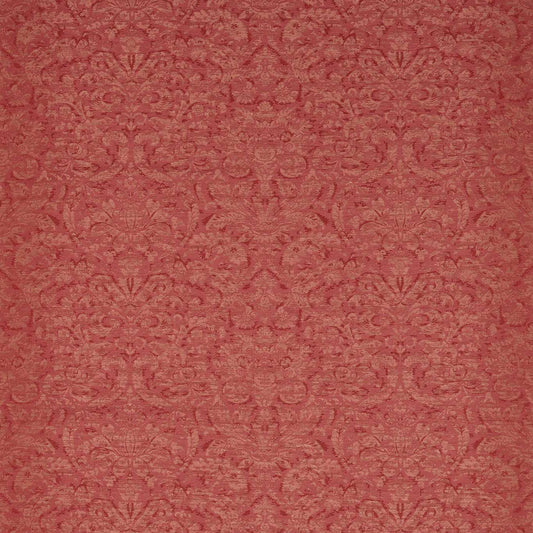 ZOFFANY Knole Damask Fabric Damask Venetian Red   - ZSUF333395