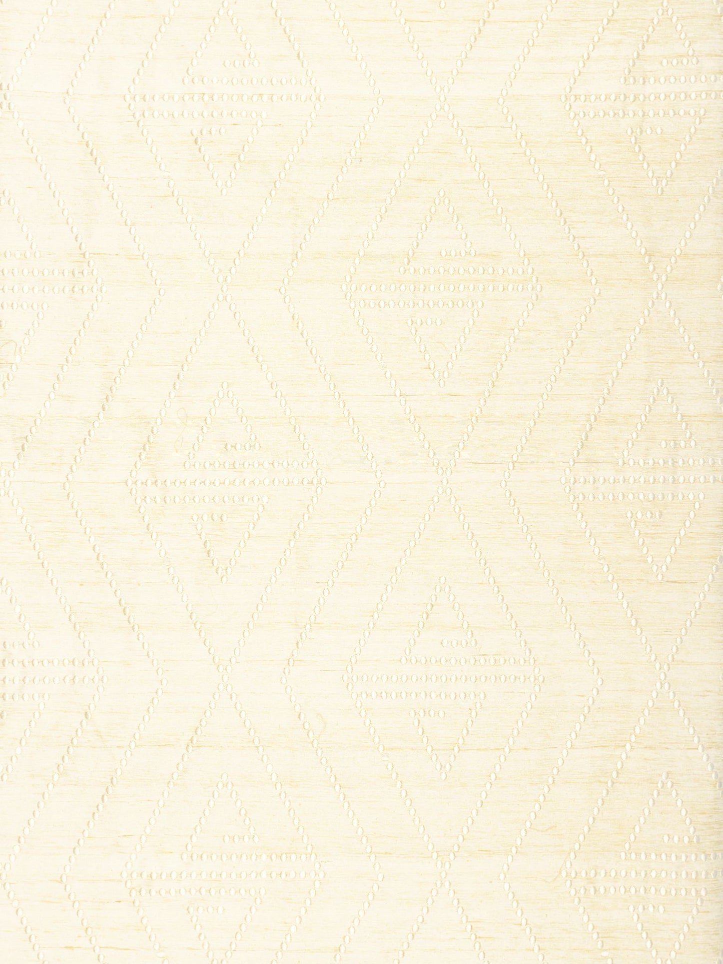 SCALAMANDRE  TORQUAY COAST FABRIC CREAM   - ZS 00016873