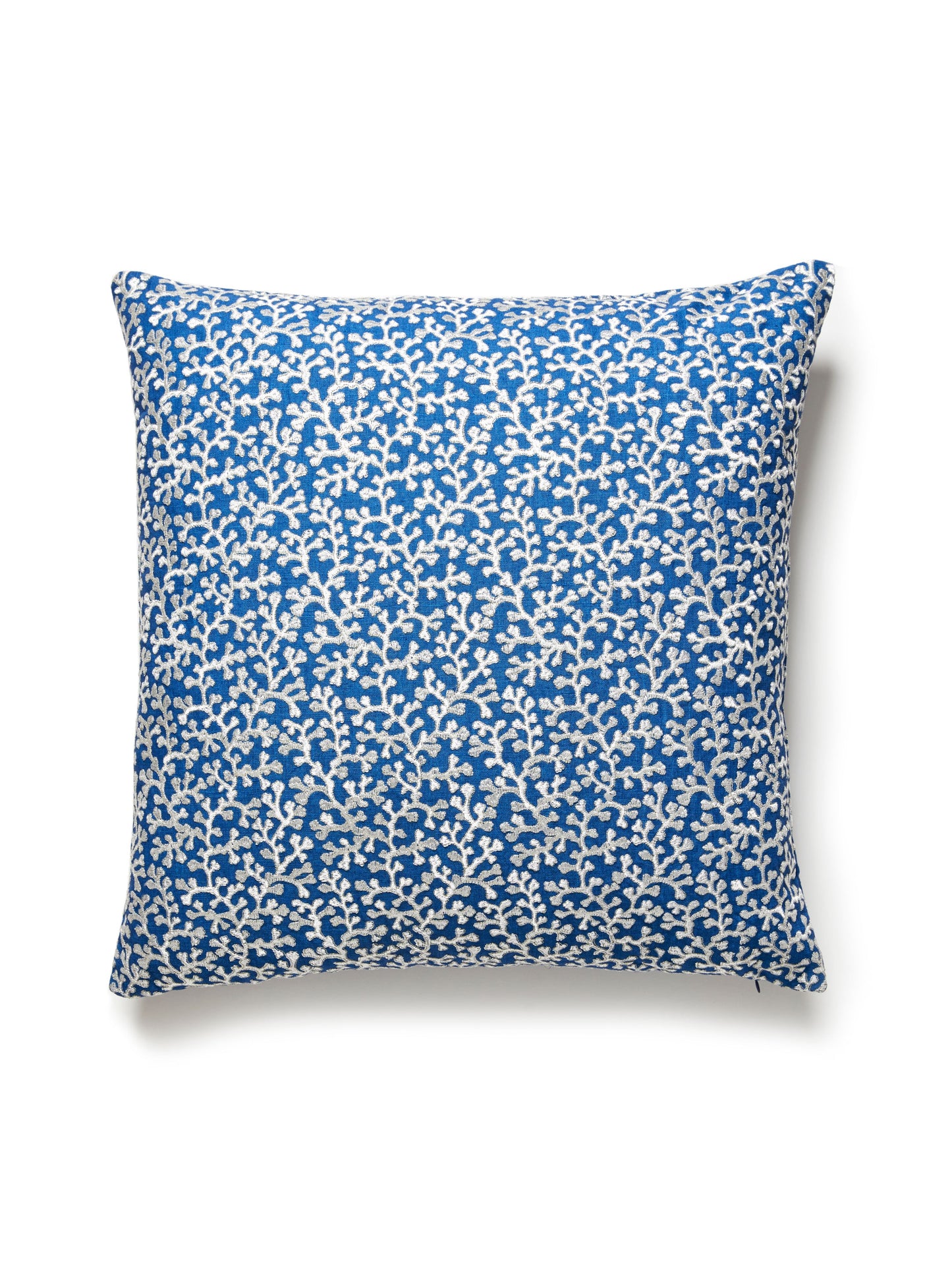 SCALAMANDRE PILLOWS   BOTANICAL / FOLIAGE SQUARE    - ZS 0001HELEPILL