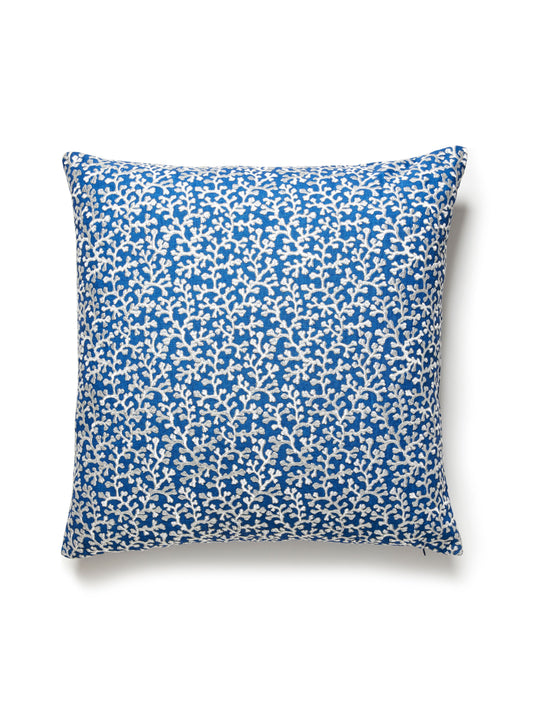 SCALAMANDRE PILLOWS   BOTANICAL / FOLIAGE SQUARE    - ZS 0001HELEPILL