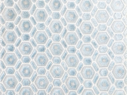 SCALAMANDRE  MANETTA FABRIC POWDER BLUE   - ZS 0001MANE NEW SKU # ZSMANE0001