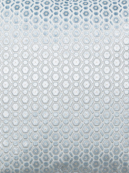 SCALAMANDRE  MANETTA FABRIC POWDER BLUE   - ZS 0001MANE NEW SKU # ZSMANE0001