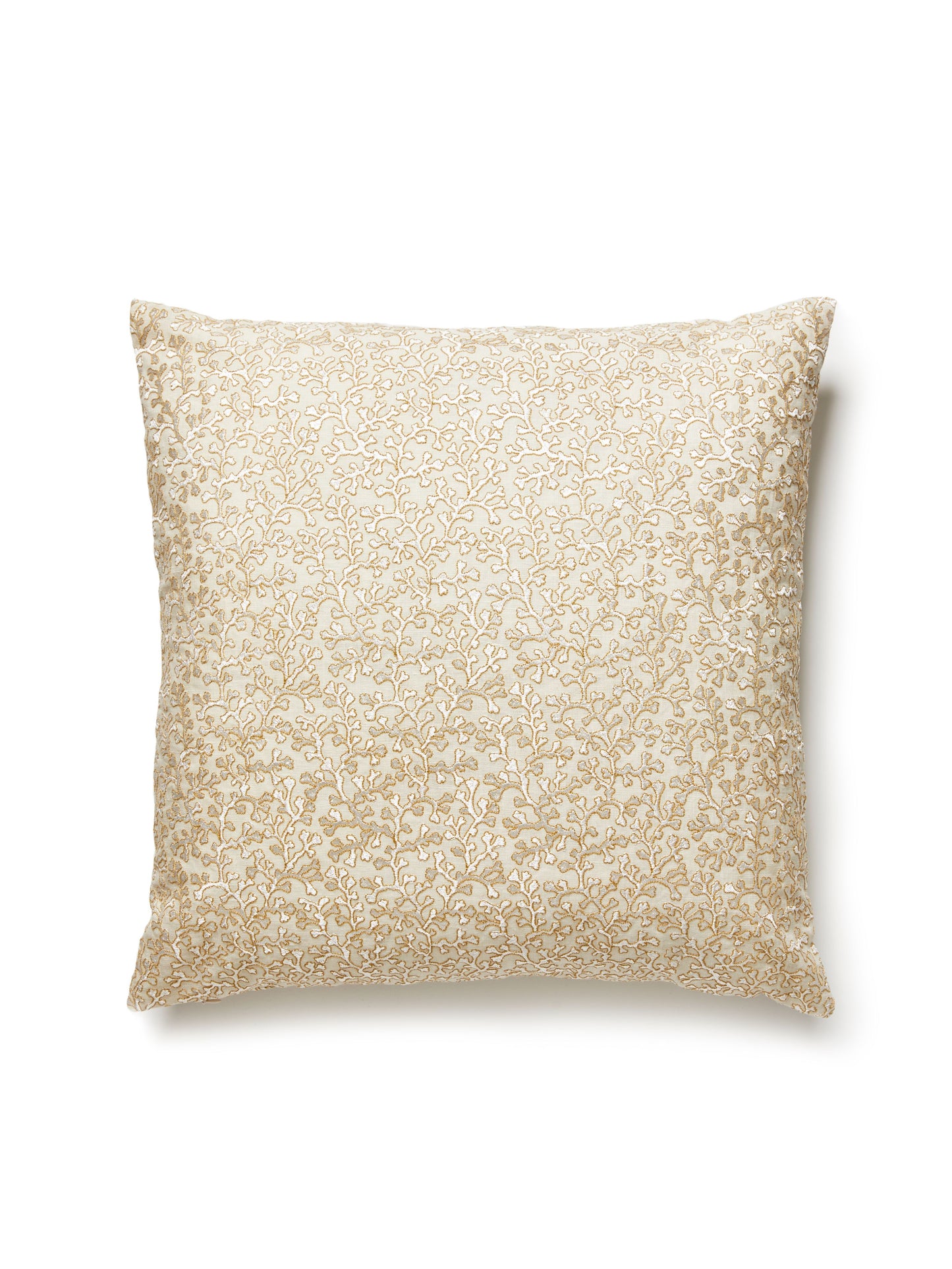 SCALAMANDRE PILLOWS   BOTANICAL / FOLIAGE SQUARE    - ZS 0003HELEPILL