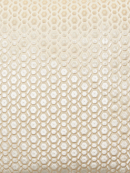 SCALAMANDRE  MANETTA FABRIC IVORY   - ZS 0003MANE NEW SKU # ZSMANE0003
