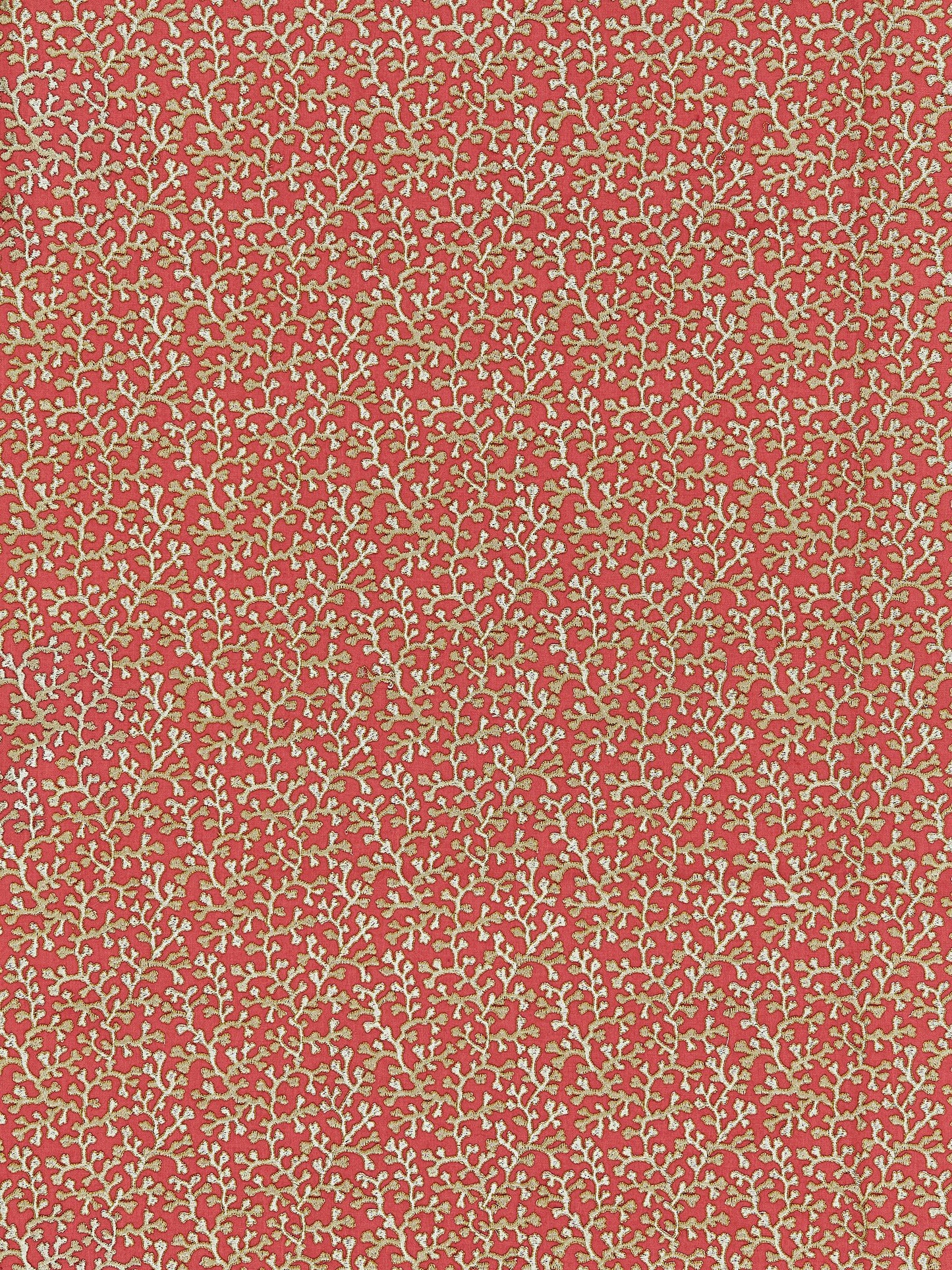 SCALAMANDRE  HELE BAY FABRIC CORAL   - ZS 00046949