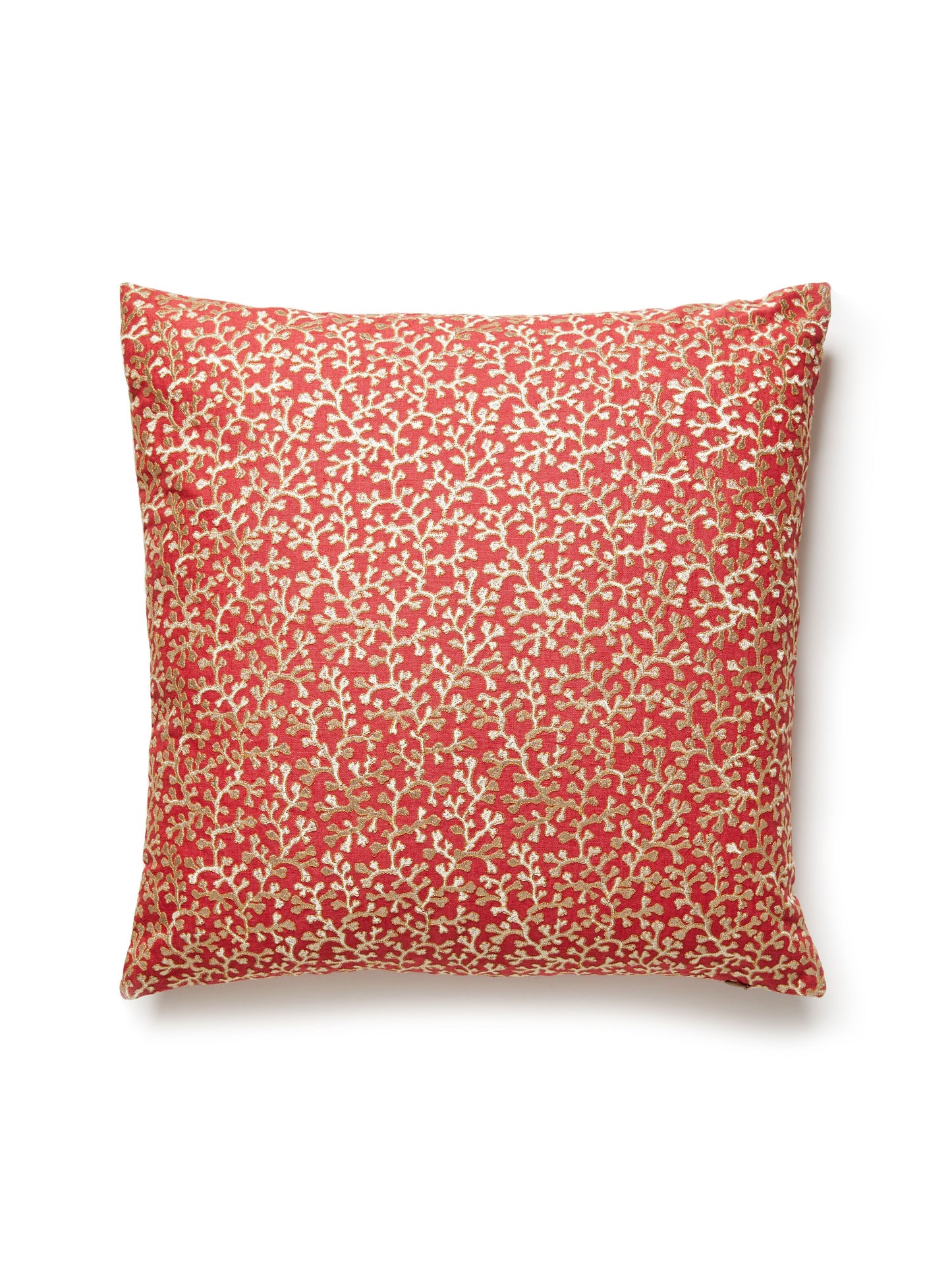 SCALAMANDRE PILLOWS   BOTANICAL / FOLIAGE SQUARE    - ZS 0004HELEPILL