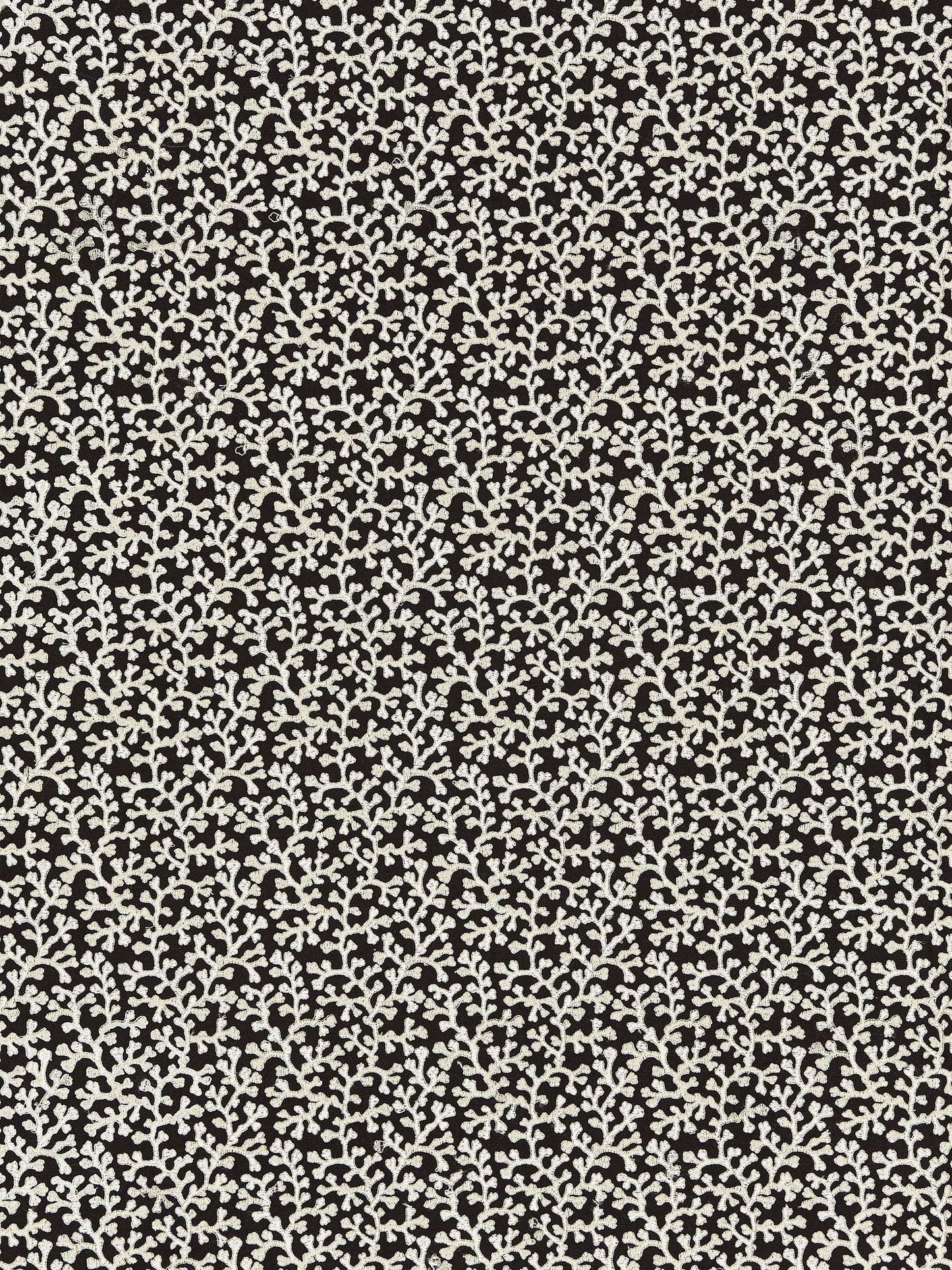 SCALAMANDRE  HELE BAY FABRIC BLACK   - ZS 00056949