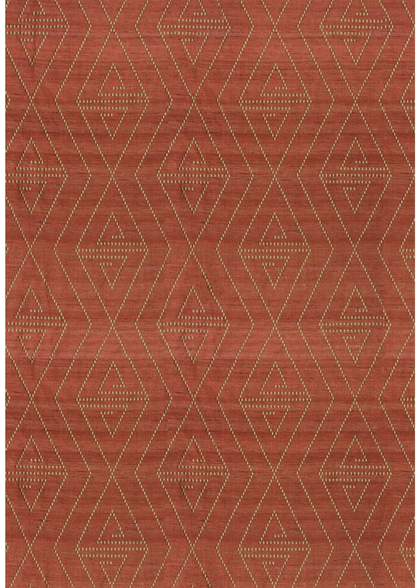 SCALAMANDRE  TORQUAY FABRIC TOMATO   - ZS 00218068 NEW SKU # ZS80680021