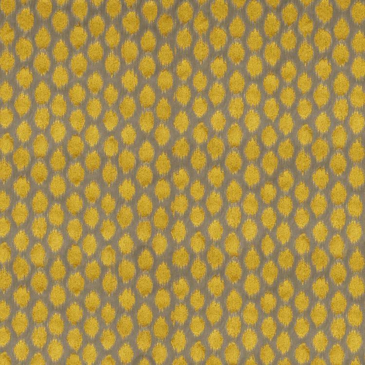 ZOFFANY Ikat Spot Fabric Spots Tigers Eye   - ZTAC333254