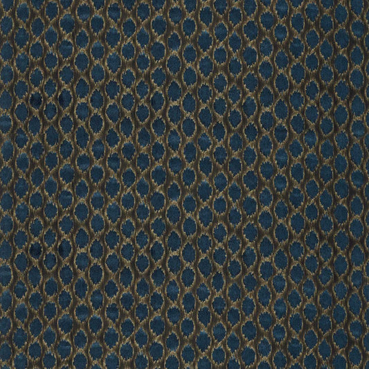 ZOFFANY Ikat Spot Fabric Spots Ink   - ZTAC333255