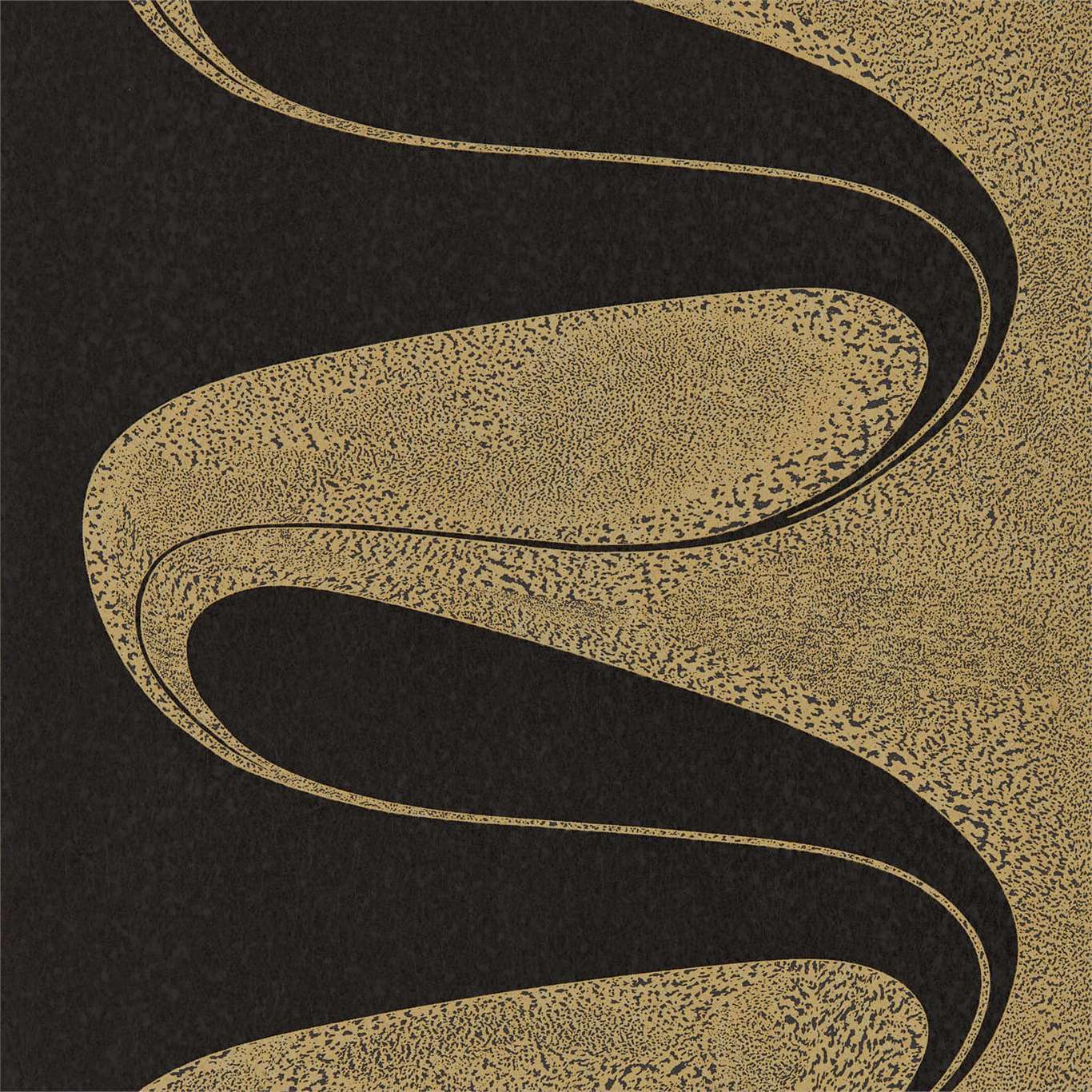 ZOFFANY DArcy Wallpaper Other Vine Black  Rotary Printed Wallpaper - ZTOT312741