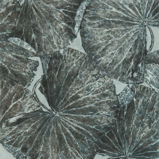 ZOFFANY Taisho Deco Wallpaper Leaves , Trees La Seine  Gravure Printed Wallpaper - ZTOT312751