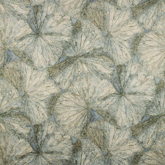 ZOFFANY Taisho Fabric Leaves , Trees Fossil   - ZTOT322646