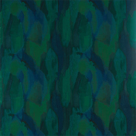 ZOFFANY Hepworth  Fabric Abstract , Graphic Blue Malachite   - ZTOT332899