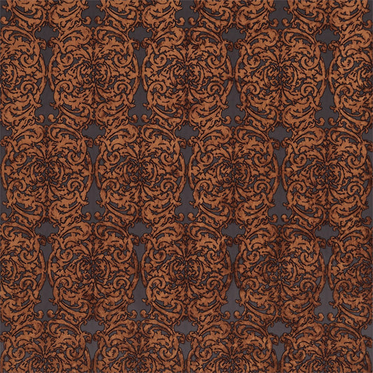 ZOFFANY Tespi  Fabric Damasks Fig,Copper   - ZTSV332161