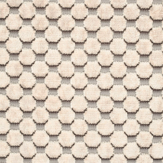 ZOFFANY Tespi Spot Fabric Spots Silver,Pearl   - ZTSV332168