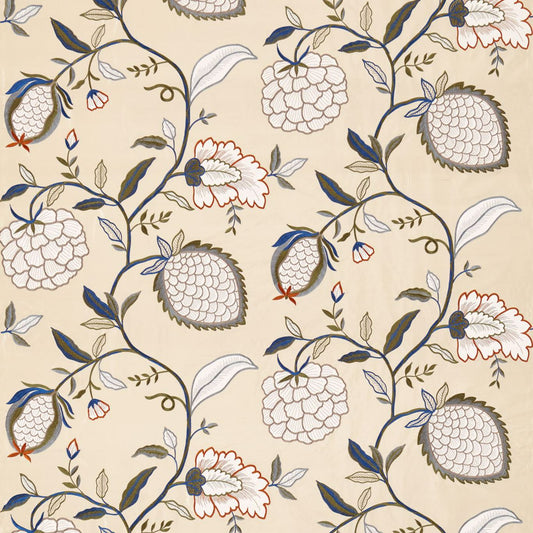 ZOFFANY Pomegranate Tree Fabric Leaves , Trees Indienne   - ZWIN332346
