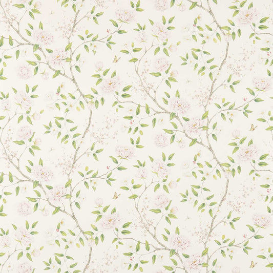 ZOFFANY Romey's Garden Wallpaper Classic Floral Blossom  Gravure - Wide Width Printed Wallpaper - ZWOO311338