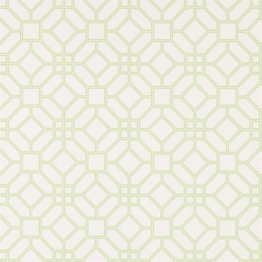 ZOFFANY OUTLET Veranda Trellis Wallpaper Geometric Leaf   - ZWOO311343