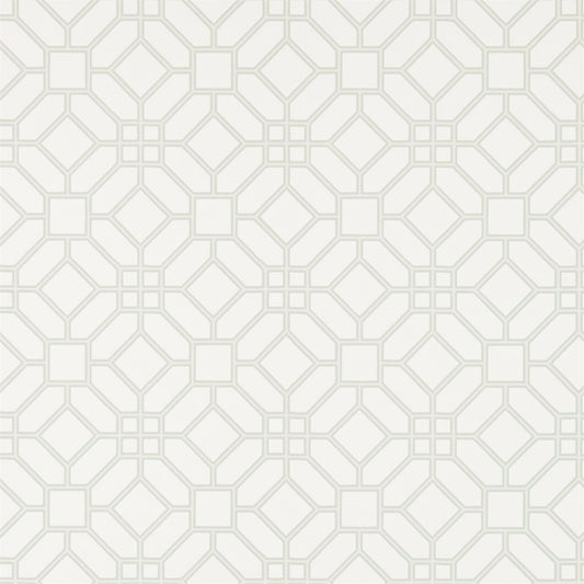 ZOFFANY OUTLET Veranda Trellis Wallpaper Geometric Dove   - ZWOO311344