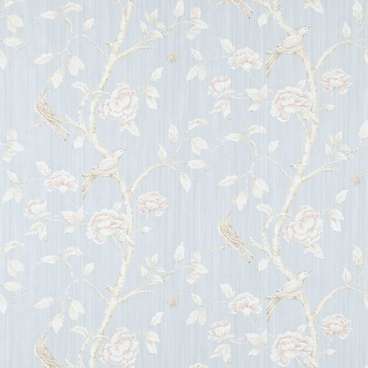 ZOFFANY Woodville Wallpaper Birds La Seine  Rotary/Gravure Wallpaper - ZWOO311346