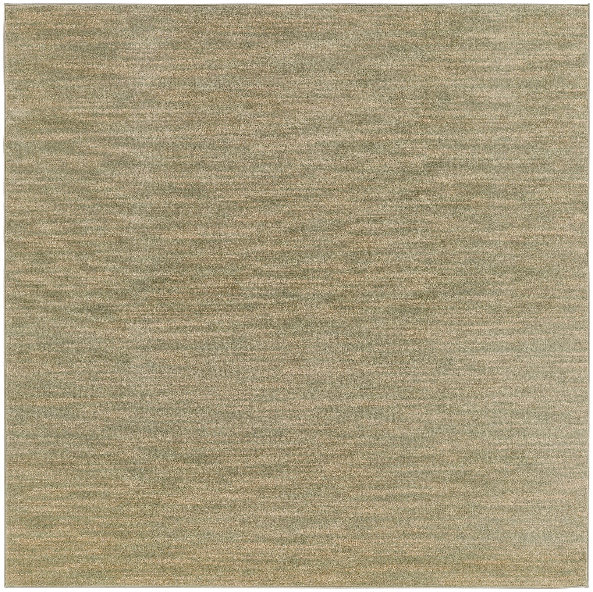 Beige flat-weave area rug with subtle horizontal texture and warm neutral tone.