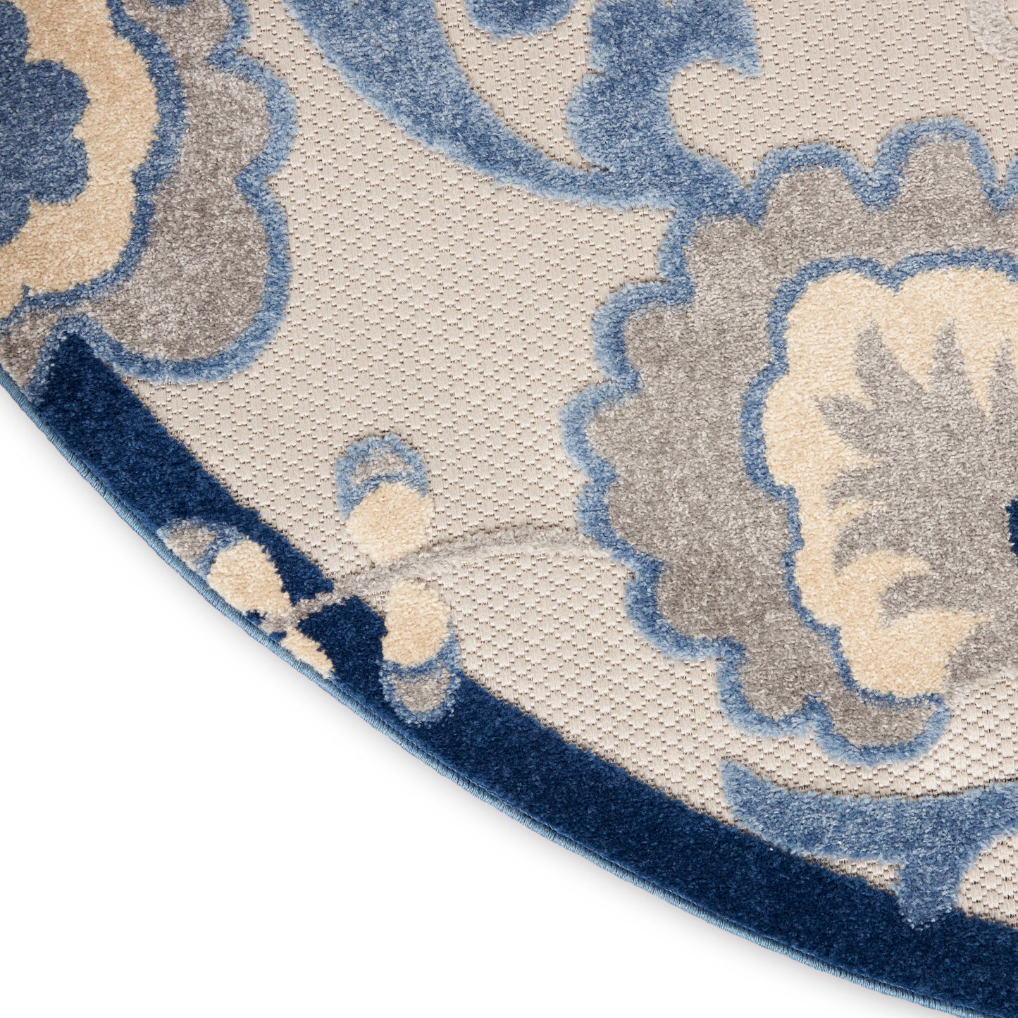 Nourison Rugs Nourison Home   Farmhouse 4' X Round    - 099446827302