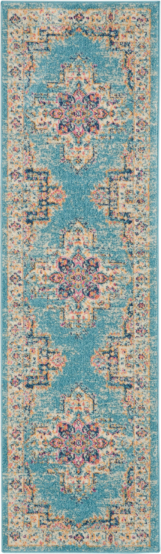 Nourison Rugs Nourison Home   Bohemian 8' Runner    - 099446477538