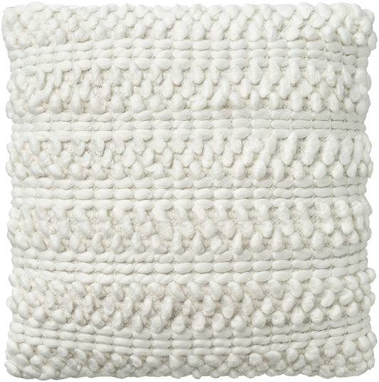 NOURISON HOME   20" x 20" Mina Victory Farmhouse White    - 798019043568