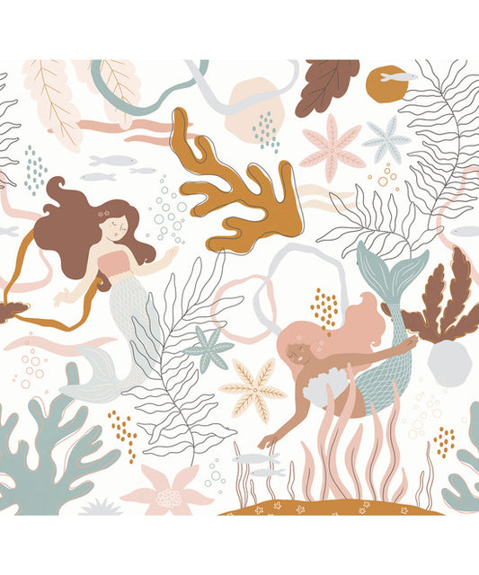 GALERIE WALLCOVERINGS Day Dreamers Mermaids   Multi   - RB010-RC