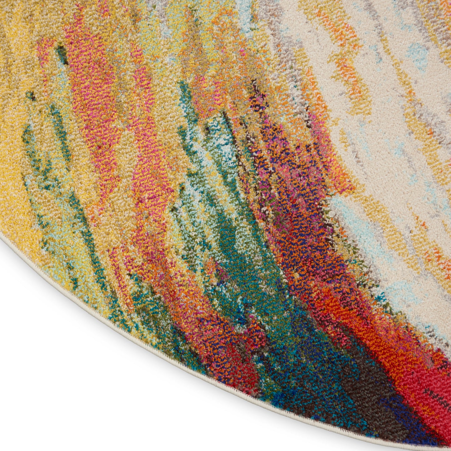 Nourison Rugs Nourison Home   Modern 8' X Round    - 099446815927