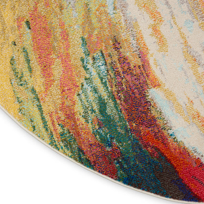 Nourison Rugs Nourison Home   Modern 8' X Round    - 099446815927