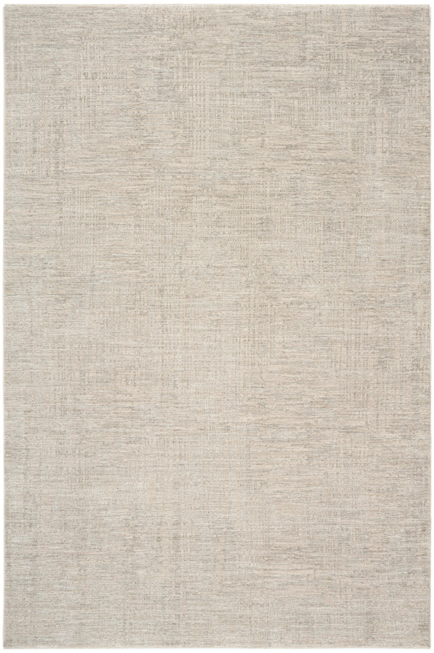 Beige speckled area rug with subtle woven texture; rectangular, neutral modern style for living room or bedroom.