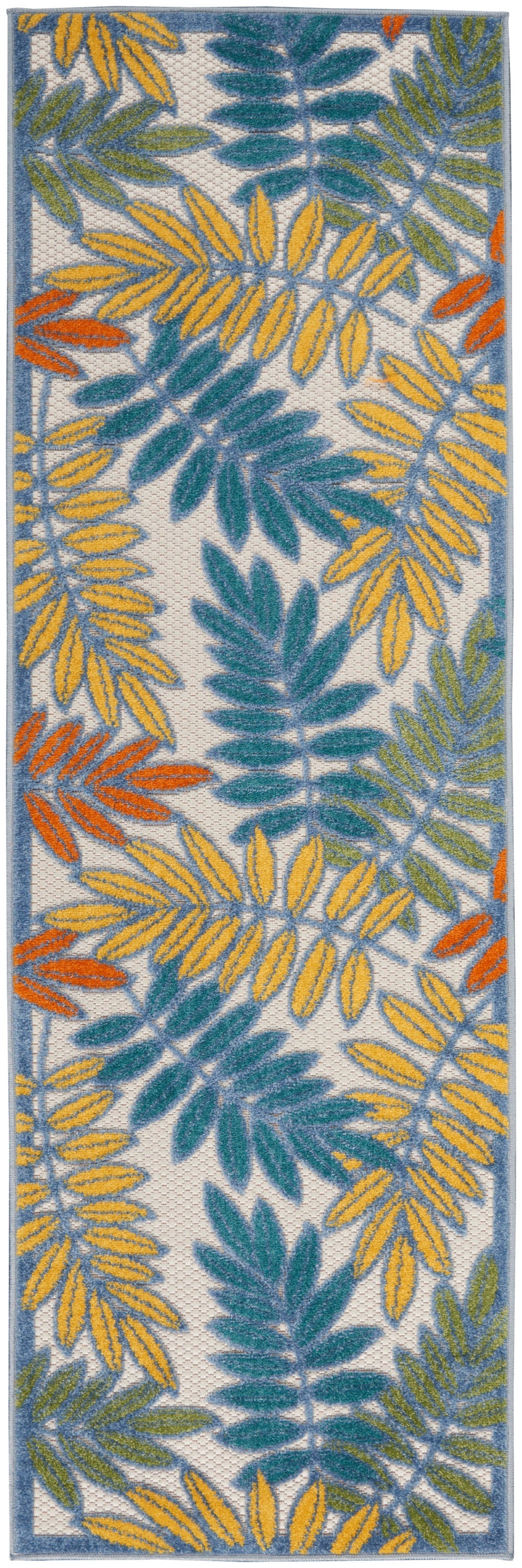 Nourison Rugs Nourison Home   Tropical 8' Runner    - 099446827821