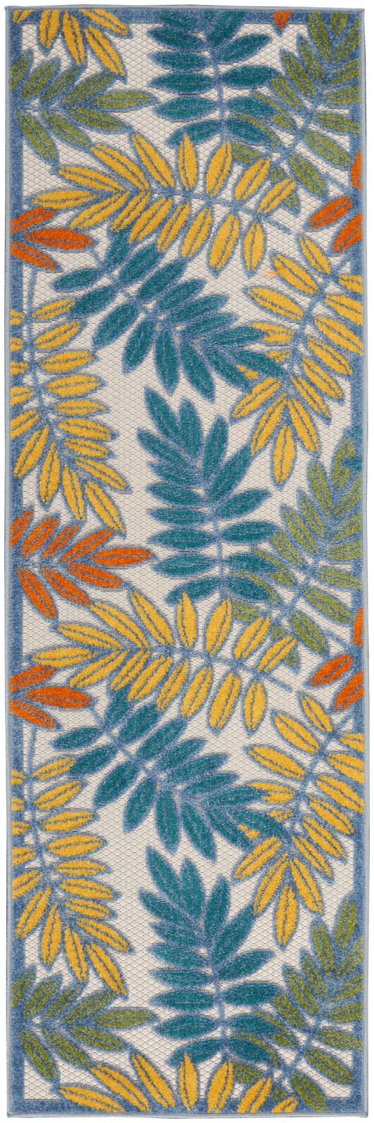 Nourison Rugs Nourison Home   Tropical 8' Runner    - 099446827821