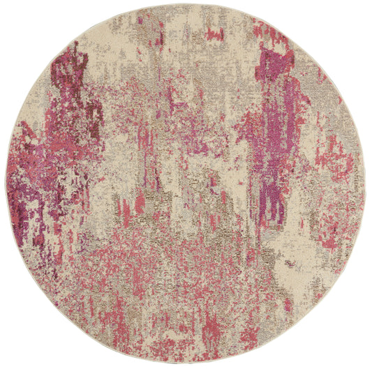 Nourison Rugs Nourison Home   Modern 4' X Round    - 099446742537