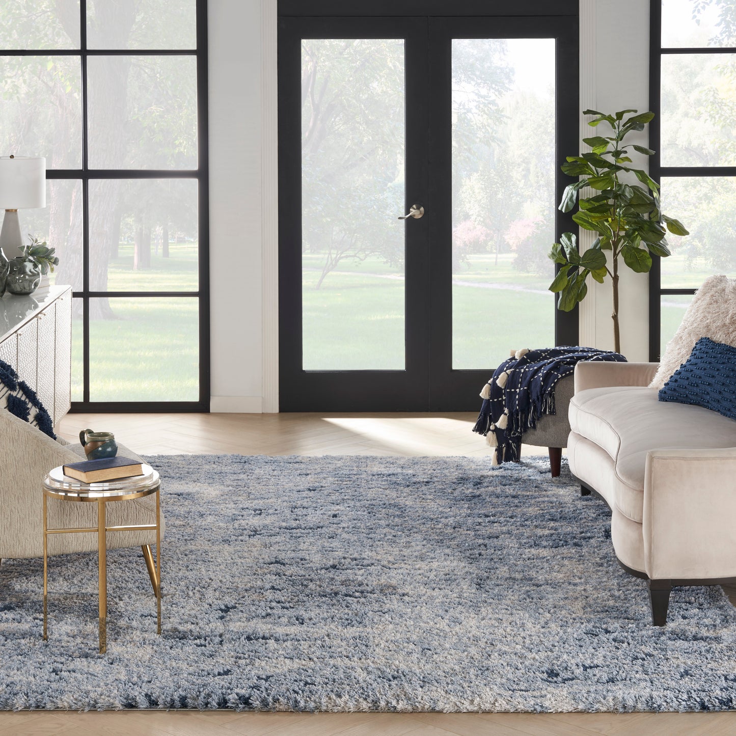 Nourison Rugs Nourison Home   Shag 7' X 9'    - 099446008466