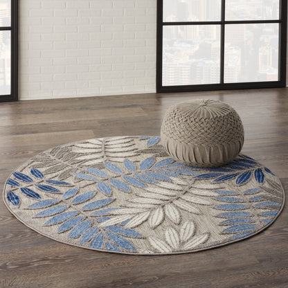 Nourison Rugs Nourison Home   Tropical 4' X Round    - 099446761989