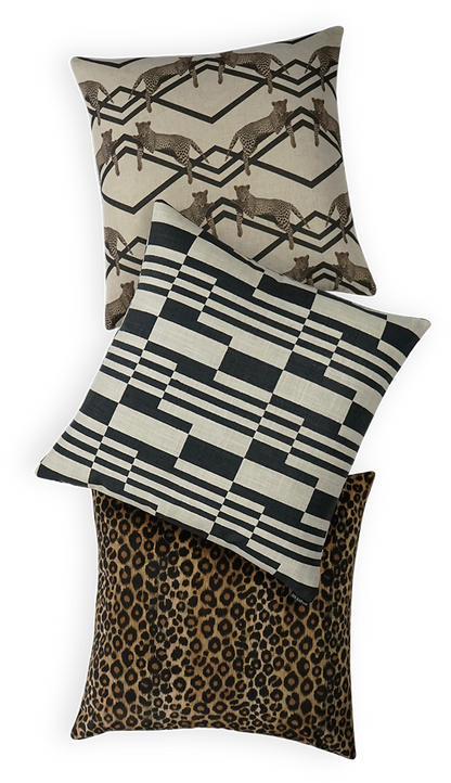 D.V. KAP HOME   24" x 24" Piano Pillow - Domino Modern    - 3354-D-2424