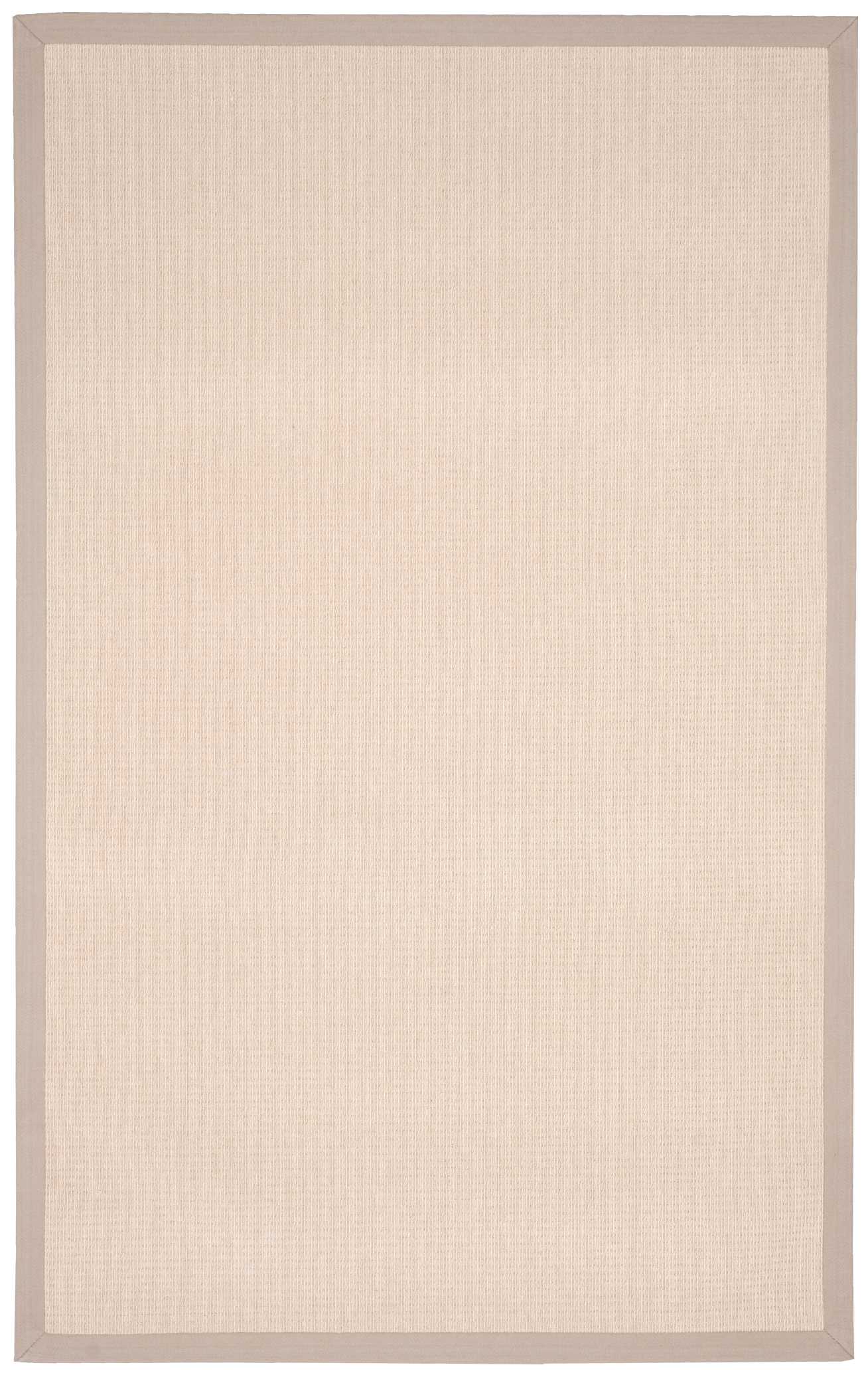 Beige fabric canvas framed in light taupe wood; simple neutral wall art.