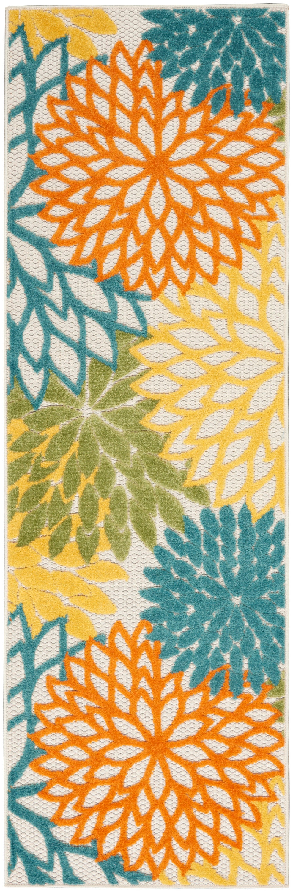 Nourison Rugs Nourison Home   Tropical 8' Runner    - 099446827104