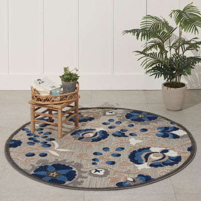 Nourison Rugs Nourison Home   Farmhouse 4' X Round    - 099446739193