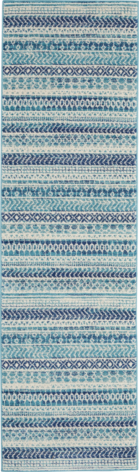 Nourison Rugs Nourison Home   Bohemian 10' Runner    - 099446015181