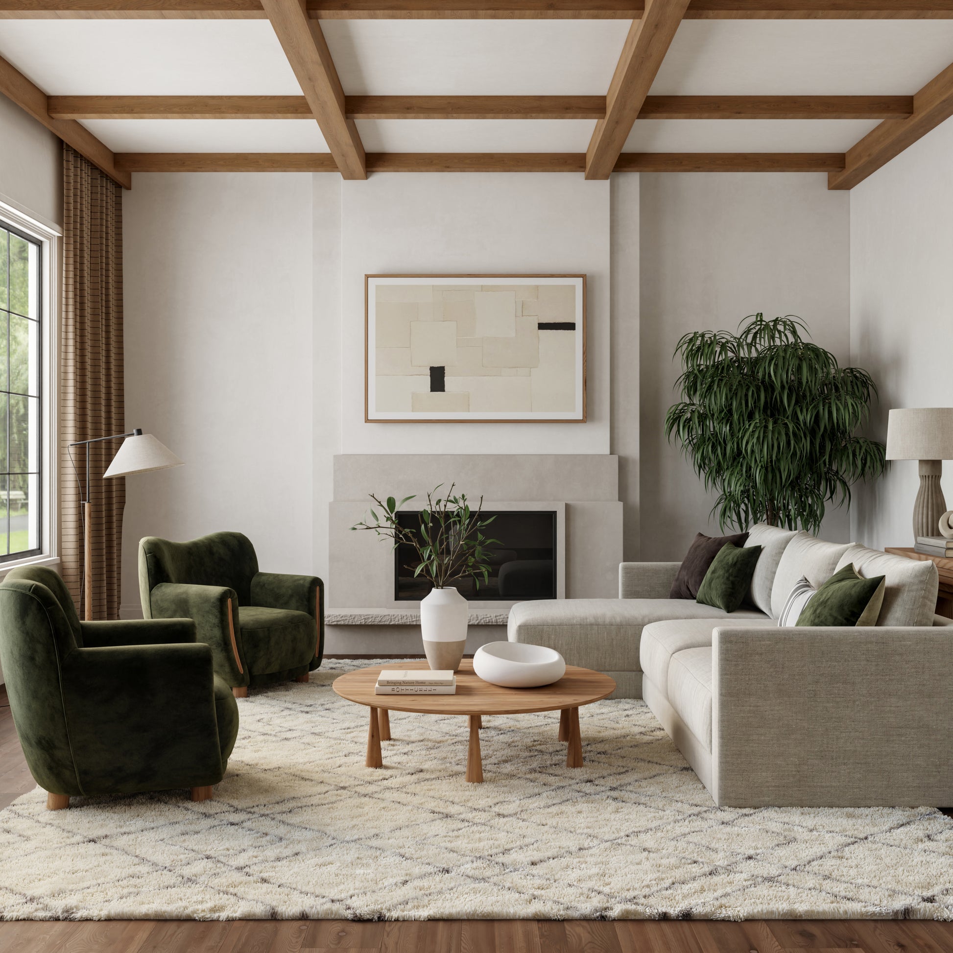 Nourison Dreamy Shag 9' x 12' ivory area rug from Primoends with ultra-plush shag pile, soft neutral color, modern indoor rug for living room or bedroom décor.