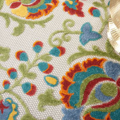 Nourison Rugs Nourison Home   Farmhouse 5' X Round    - 099446827494